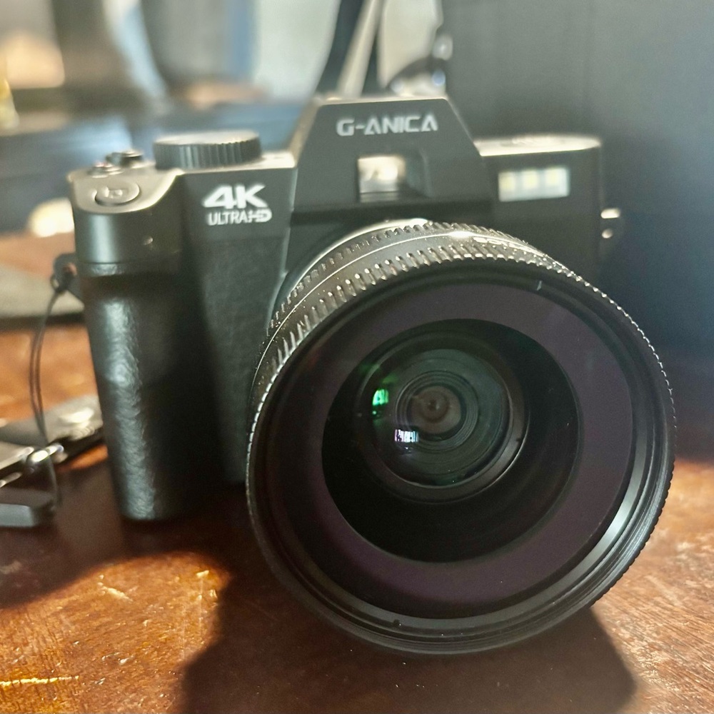 Nica 4K Ultra HD Black Camera